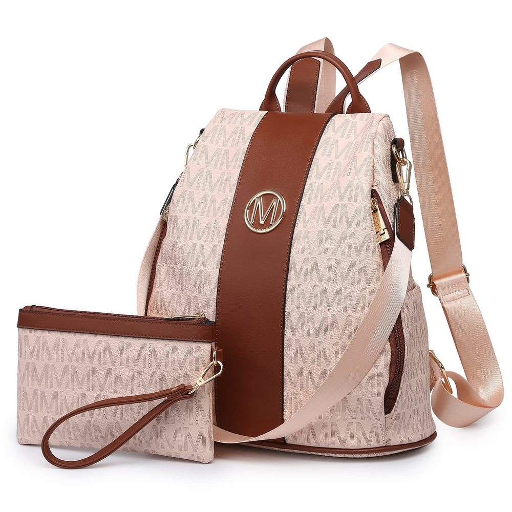 Women Fashion Backpack Purse Multi Pockets Anti-Theft Rucksack Travel😄